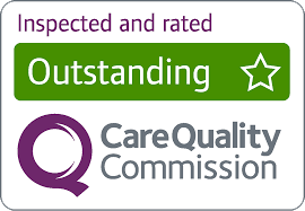Inspected and rated outstanding by Care Quality Commission